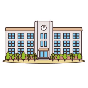 学校のイラスト